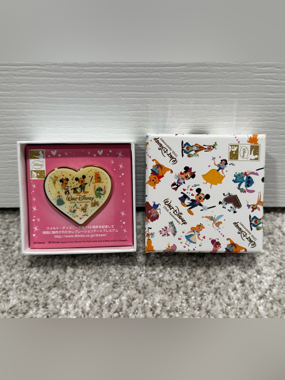 Walt Disney Japan 110th Anniversary Pin NEW!!